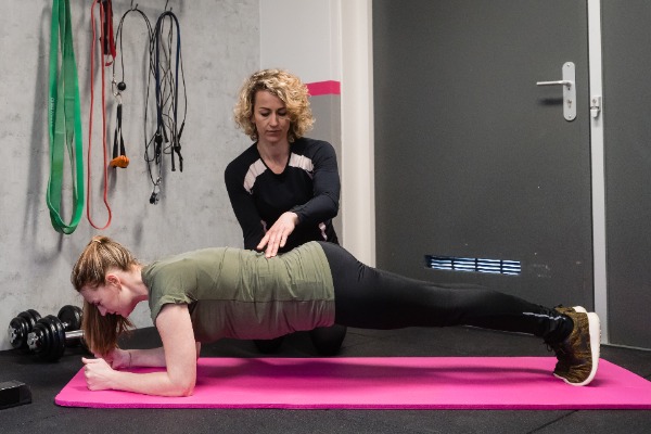 Personal trainer Kirsten